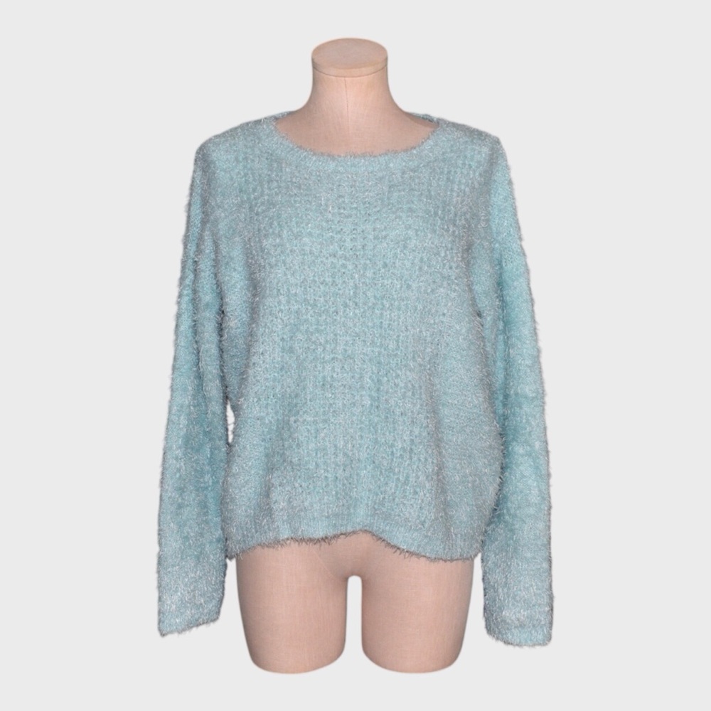 No Boundaries Fuzzy Sweater